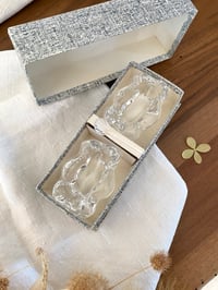 Image 5 of Duo de salerons en cristal - Daum