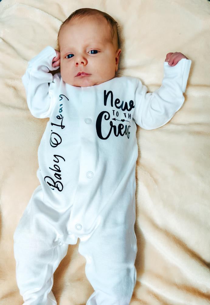 New To The Crew Sleepsuit 