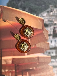 Image 4 of LARGE SUN EARRINGS 