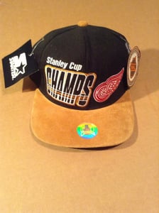 Image of NWT 1997 Starter Red Wings Stanley Cup Champions Hat