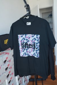 Purple Camo Black LIFTED Tee