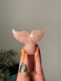 ROSE QUARTZ SELF STANDING MERMAID TAILS