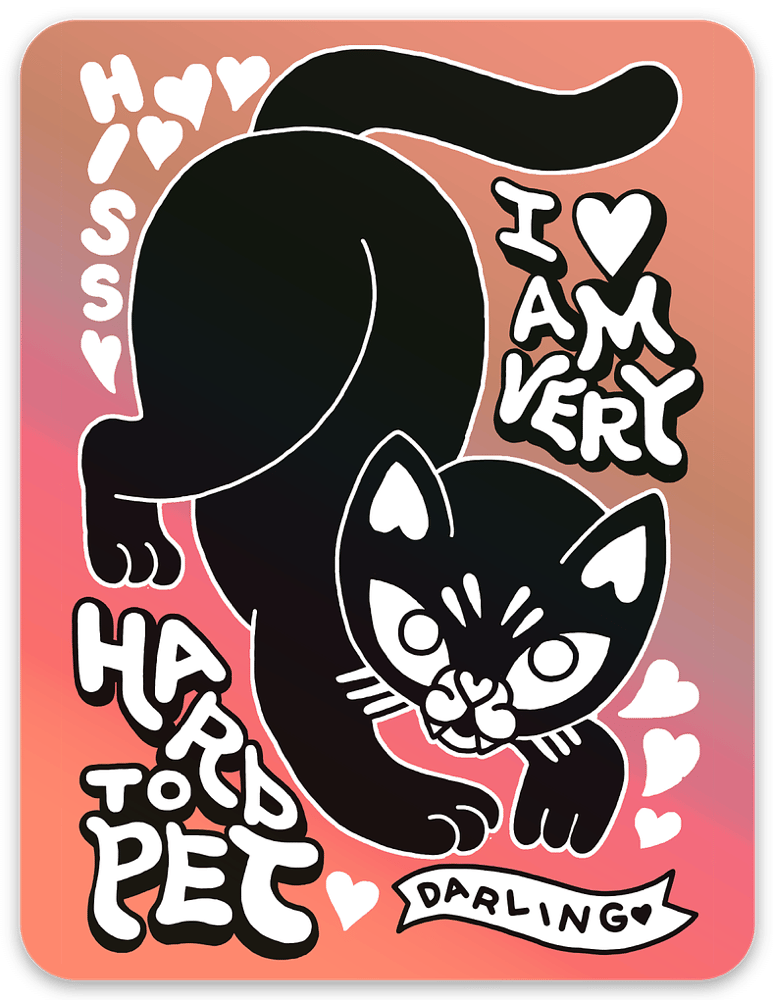 Image of 2026 holographic sticker set