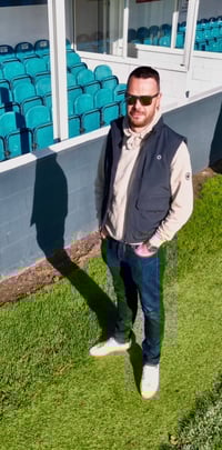 Image 1 of Edgar Utility Vest in Navy 