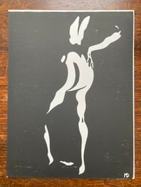 Image 1 of 'The Moon' Blockprint