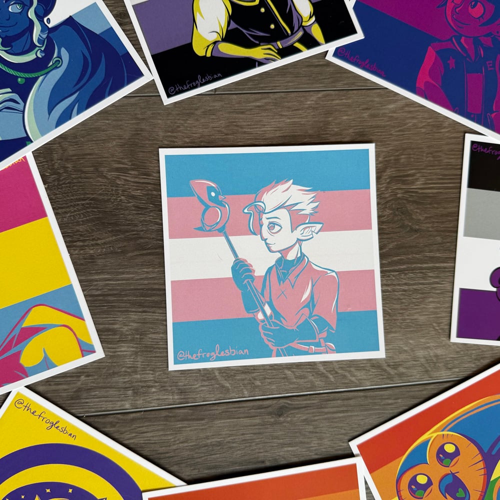 Image of Hunter Trans Flag