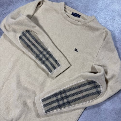 Image of 2000s Burberry Lambswool Sweater, Size Medium