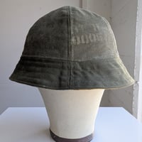 Image 4 of Reworked 6-panel Reversible Bucket Hat Camouflage-3  L 23"