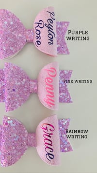 Image 3 of Personalise me lilac glitter 