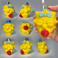 Image 2 of Maggie Simpson 1 Of 1 Clay Lighter Case