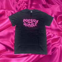 Pretty & Humble Black/Pink Tee