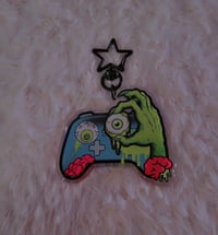 Zombie Game Controller Charm 