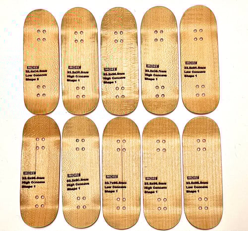 Image of More Fingerboards Deck "Pantone"