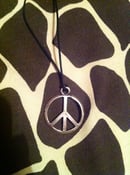 Image of Peace sign Necklace