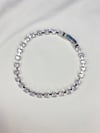 Silver Tennis Diamond Bracelet 