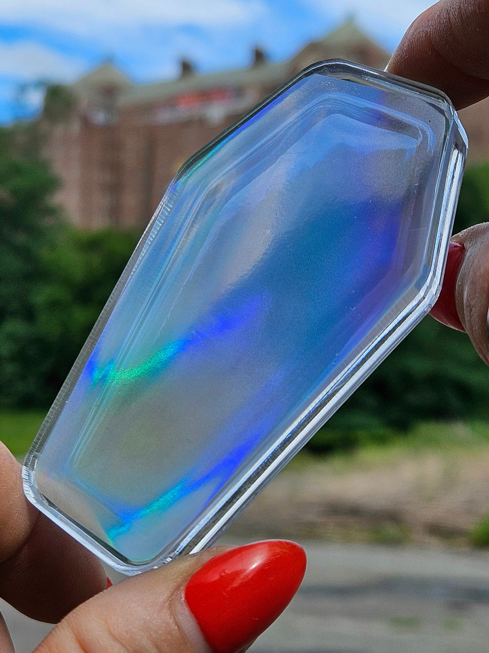 Image of Holographic Mini Coffin Tray