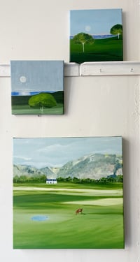 Image 3 of ‘Down By The Water Hole’ 2025 oil on canvas