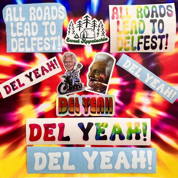 Image of DELFEST 2024 STICKERS & MAGNETS