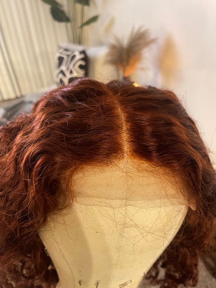 Image of Reddish Brown 6x6 Lace Wig 