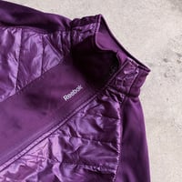 Image 2 of REEBOK SIDE ZIP HYBRID TRACKSUIT JACKET