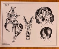 Image 1 of Spaulding & Rogers production sheet 667
