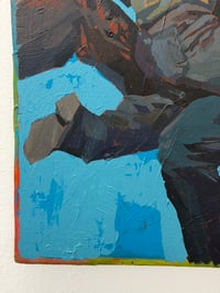 Image 3 of Weightless - 18x24" Acrylic on wood panel