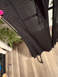 Image 2 of Black sheer pants 