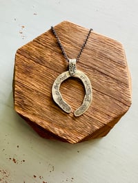 Image 8 of sterling silver Rumi quote naja pendant