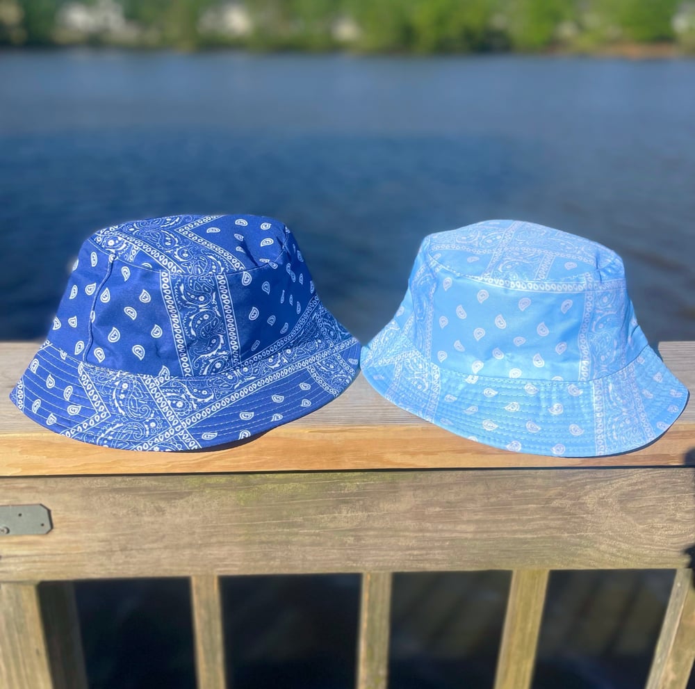 Image of BANDANA BUCKET HATS 