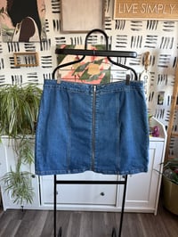 Image 1 of Forever 21 denim mini skirt 