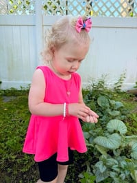 Image 2 of Electric Glow Peplum (size 6,7,8)