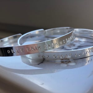 Image of Silver cuff 5 mm