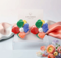 Image 4 of HAWAII FLORAL EAR KANDI 