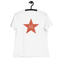 Image 3 of Live Free Vintage Women's Relaxed T-Shirt from PatriotsCo.com