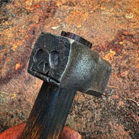 Image 2 of Handforged Doghead Hammer (Made to Order)