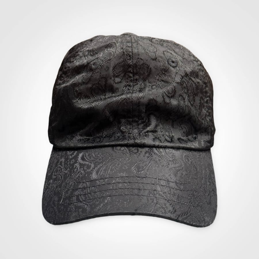 Image of Acne Studious Paisley Black Cap