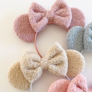 Image of Pastel Sherpa Mouse Ears