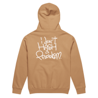 Image 2 of CHEAP VACATION "HASH A PROBLEM" HOODIE
