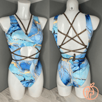 Image 4 of Peachy bodysuit (Different prints available)