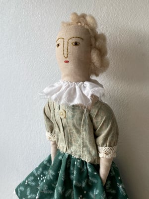 Image of Olivia - a folk art doll