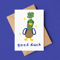 Image 1 of good duck Grußkarten