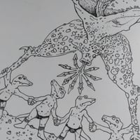 Image 3 of Liz - Original Ink Drawing 