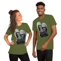 Image 4 of Mitch's Chucks on Unisex Staple T-Shirt | Bella + Canvas 3001