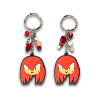 Image 1 of Red Echidna Keychain
