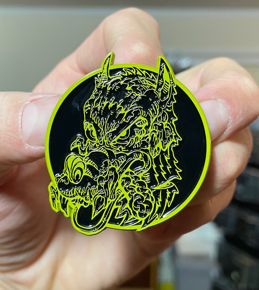 J Garcia WOLF Guitar Emblem Pins (4 Varients)