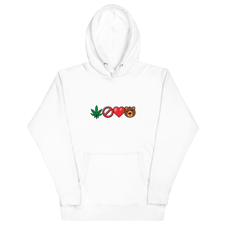 Stoner No Care Bear Hoodie Image 5