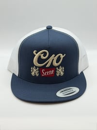Image 2 of C10 Scene SnapBack Mesh Puff Embroidery 