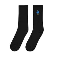 Image 2 of Birdflip® embroidered socks