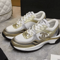 Image 2 of Gold & Silver Running Sneakers copy