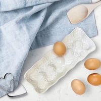 Image 1 of White Egg Tray